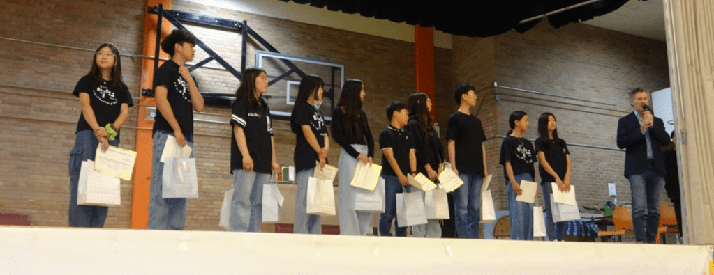 ▲ 2부 졸업생 시상